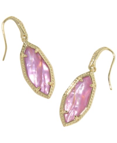 Серьги Kendra Scott Ophelia Small Drop с позолотой 14k