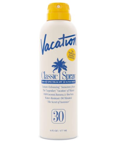Солнцезащитный спрей Vacation Classic SPF 30, 6 oz.