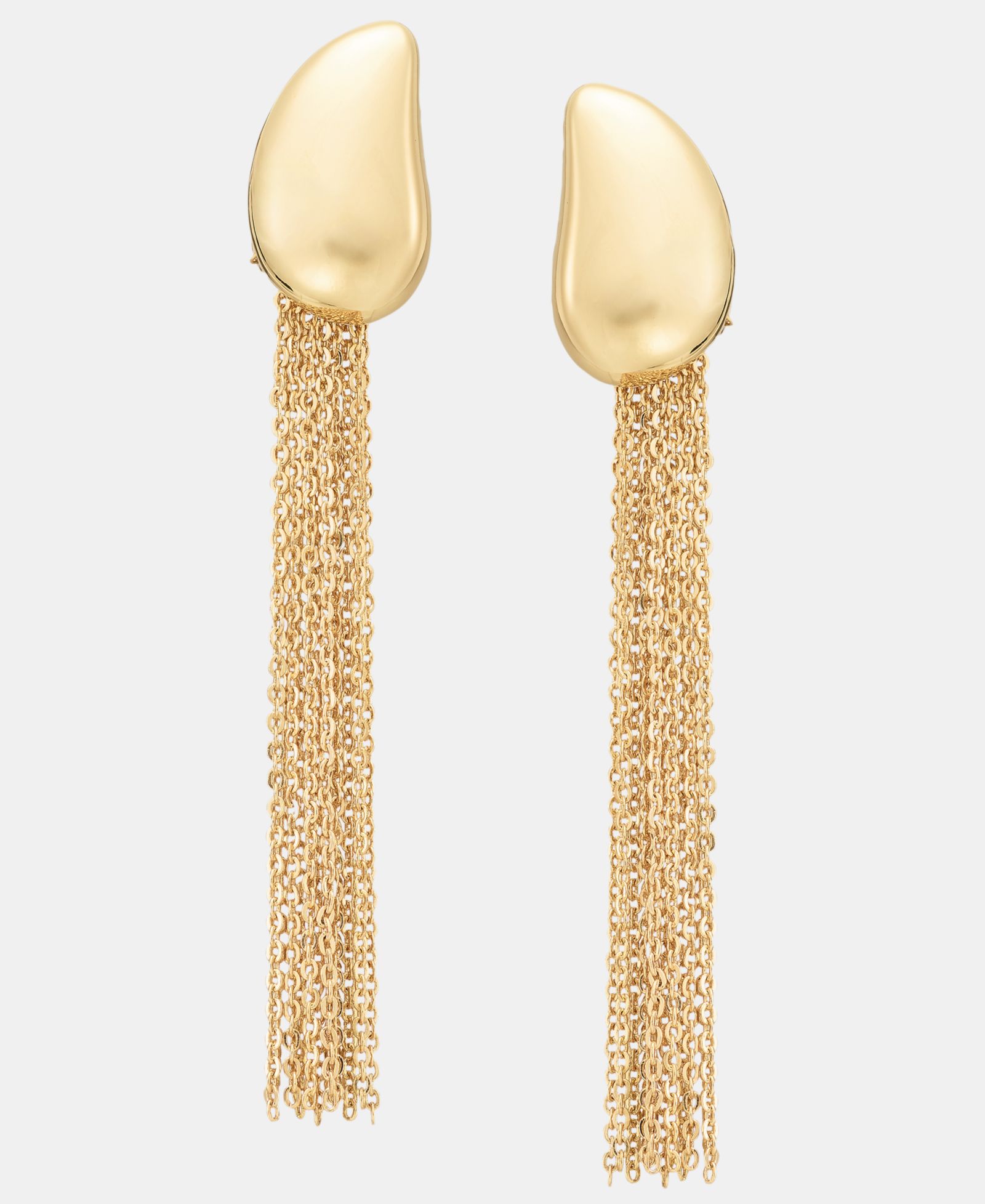 I.N.C. International Concepts Tear-Shape Chain Linear Drop Earrings, Macy's Exclusive