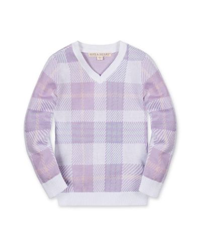 Детский свитер Hope & Henry Organic Long Sleeve V-Neck Intarsia