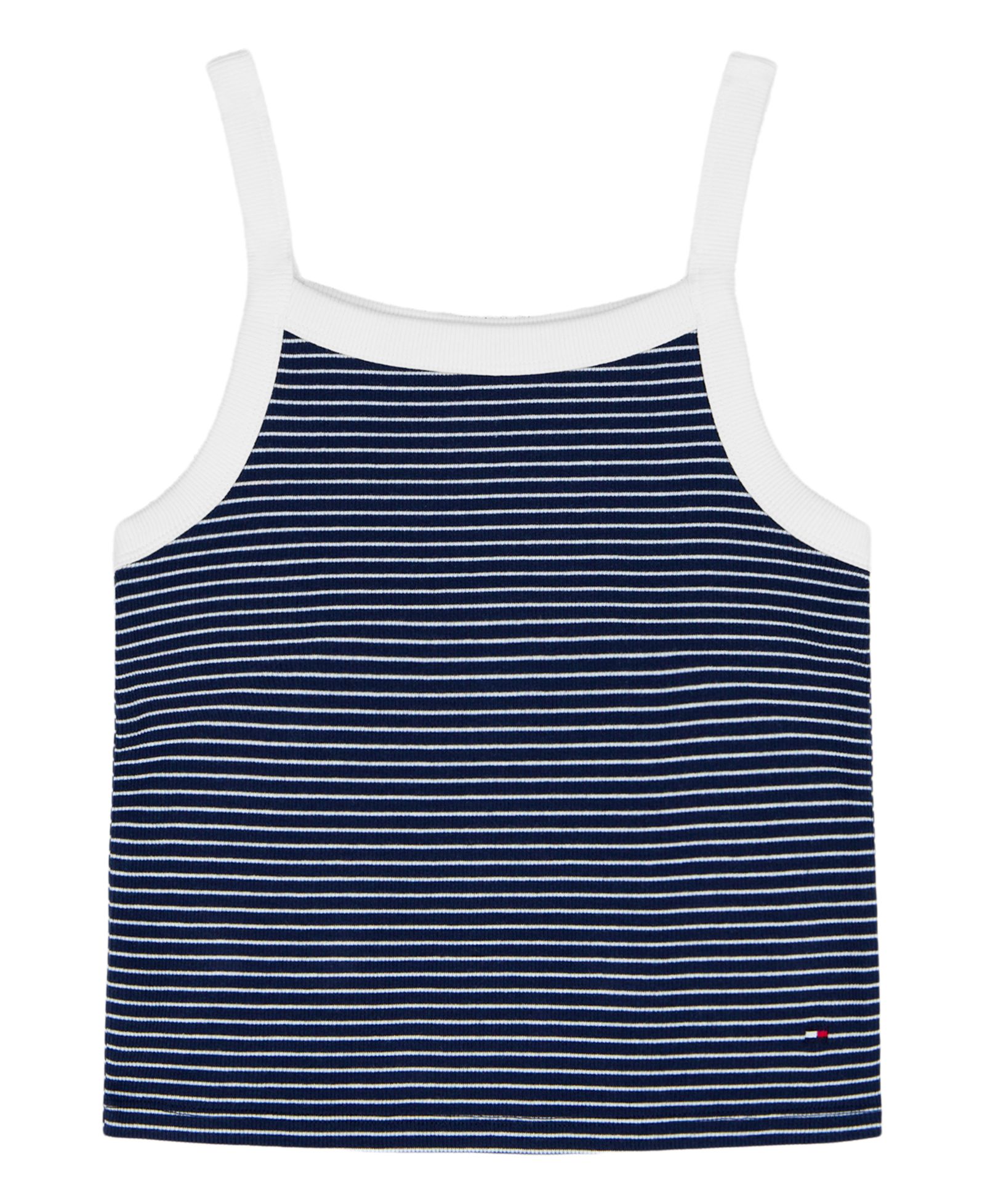 Tommy Hilfiger Girls' 7-16 Sleeveless Stripe Tank Top