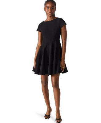 Женское короткое платье Steve Madden Nili Boat Neck Fit & Flare