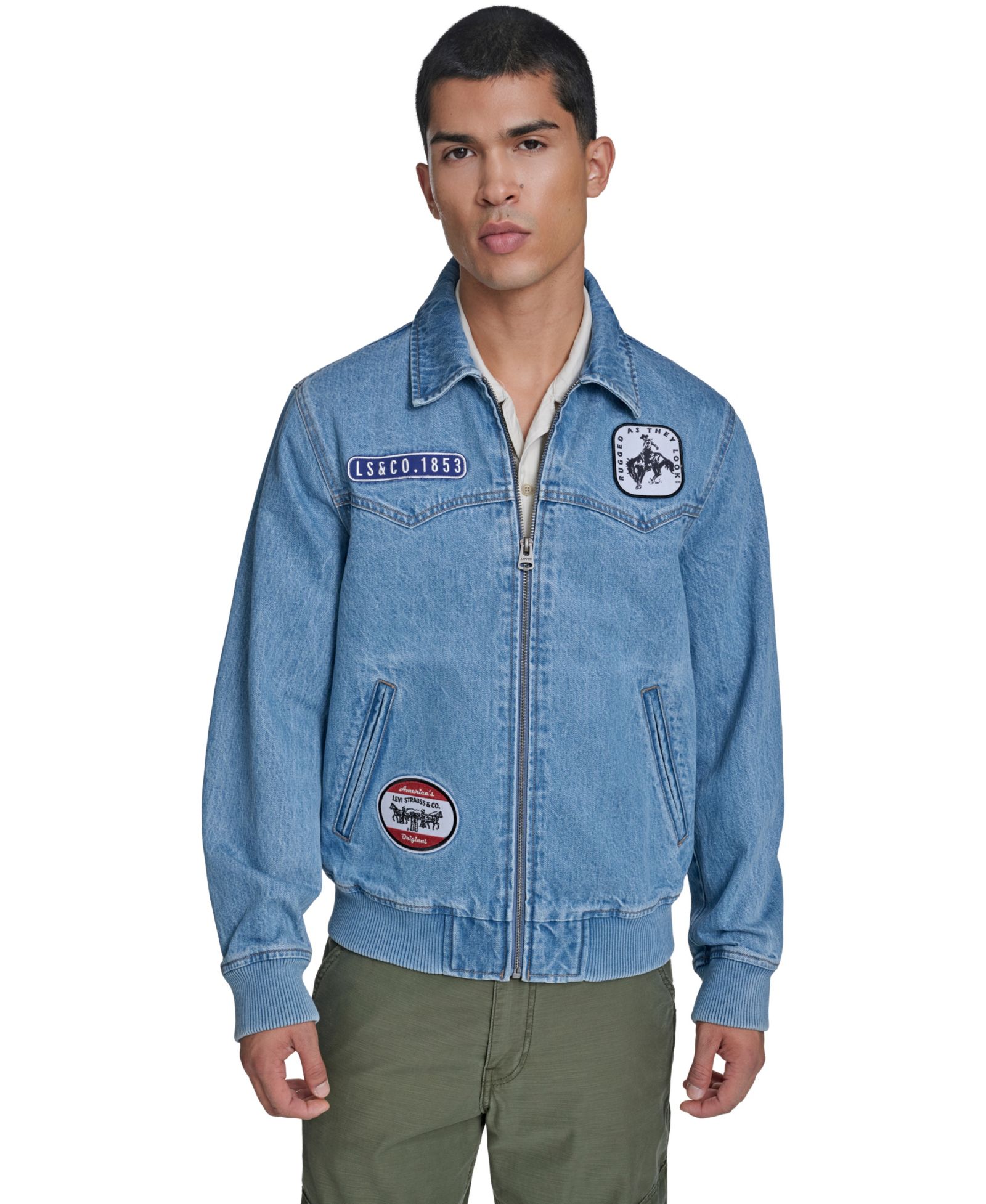 Levi's Men's Cotton Western Bomber Jacket