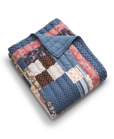 Декоративный плед Greenland Home Fashions Shiloh Patchwork Floral Print