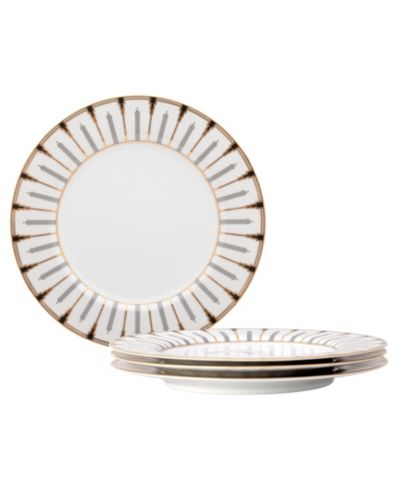 Noritake Empire Gold Dinner Plates, Set of 4
