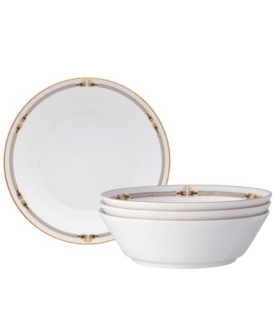 Noritake Empire Gold Soup Bowls, Set of 4