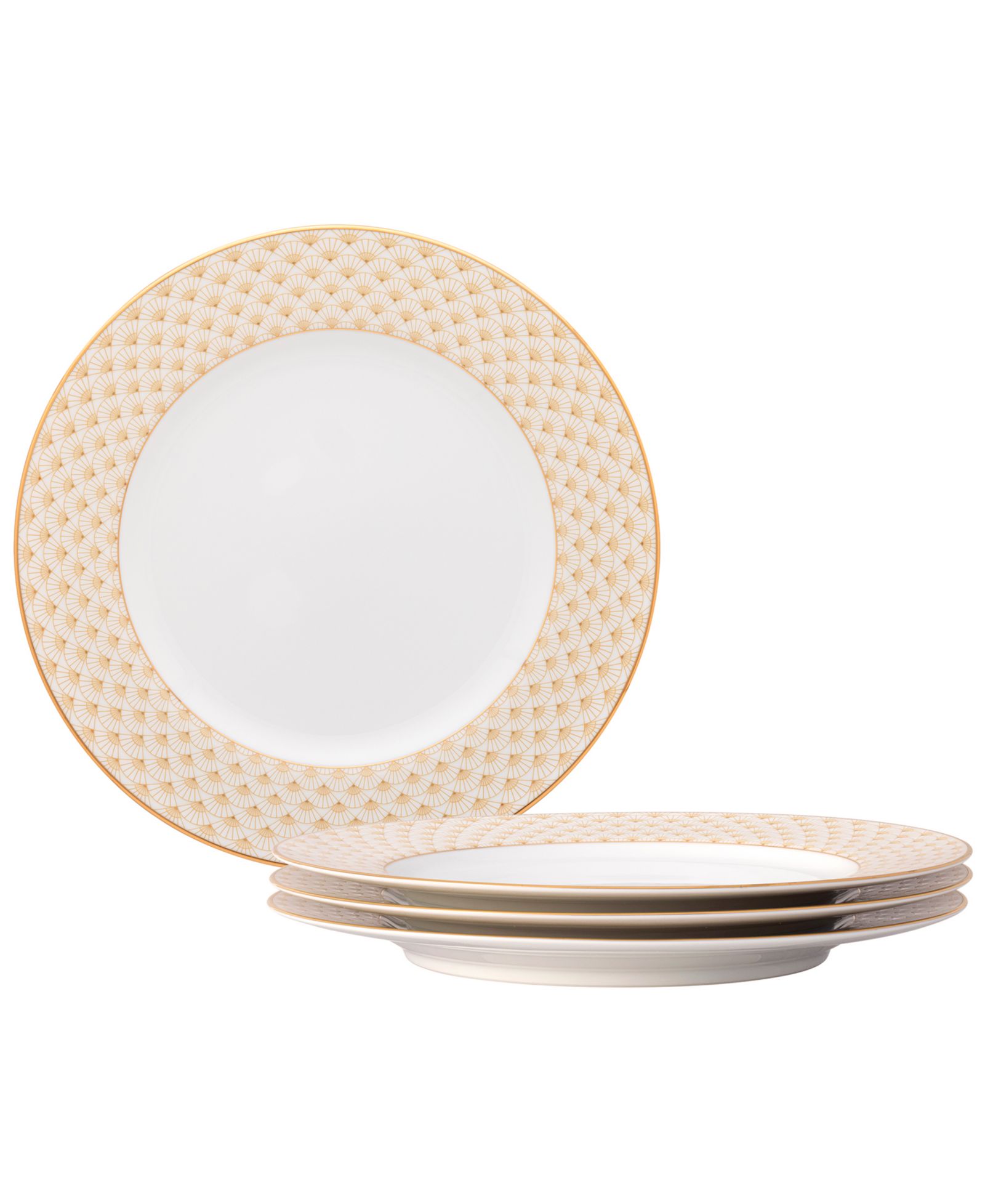 Тарелки Noritake Trocadero Gold, набор 4 шт.