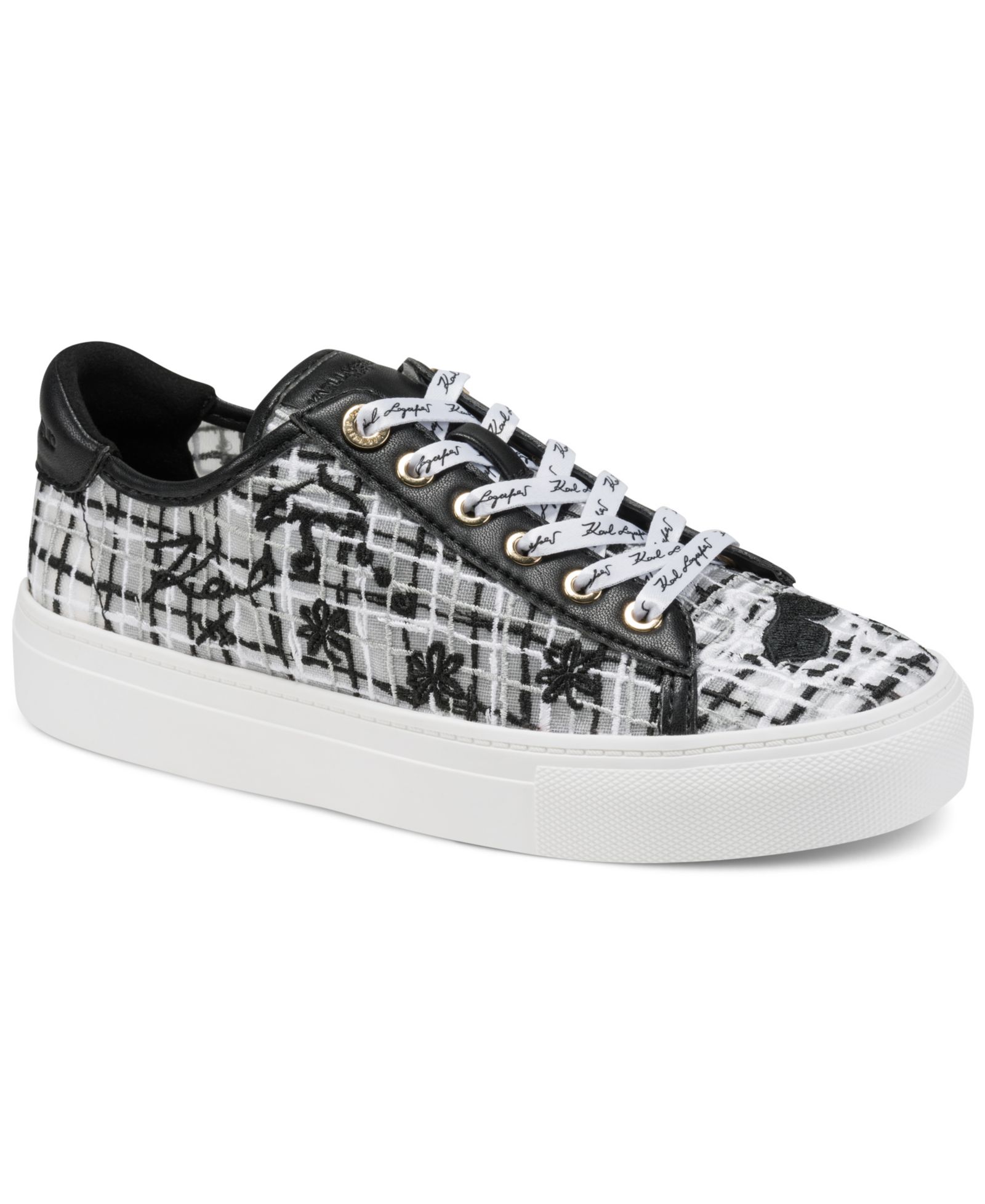 Женские кроссовки KARL LAGERFELD PARIS Cate Whimsy Lace-Up