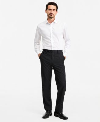 Michael Kors Мужские брюки из шерстяной смеси в полоску Classic-Fit