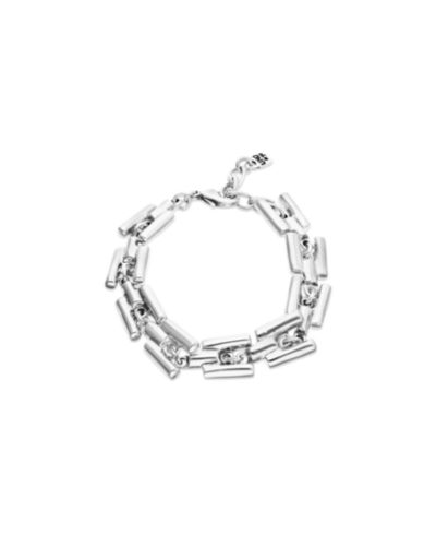 Браслет Unode50 из сплава с напылением Sterling Silver и звеньями