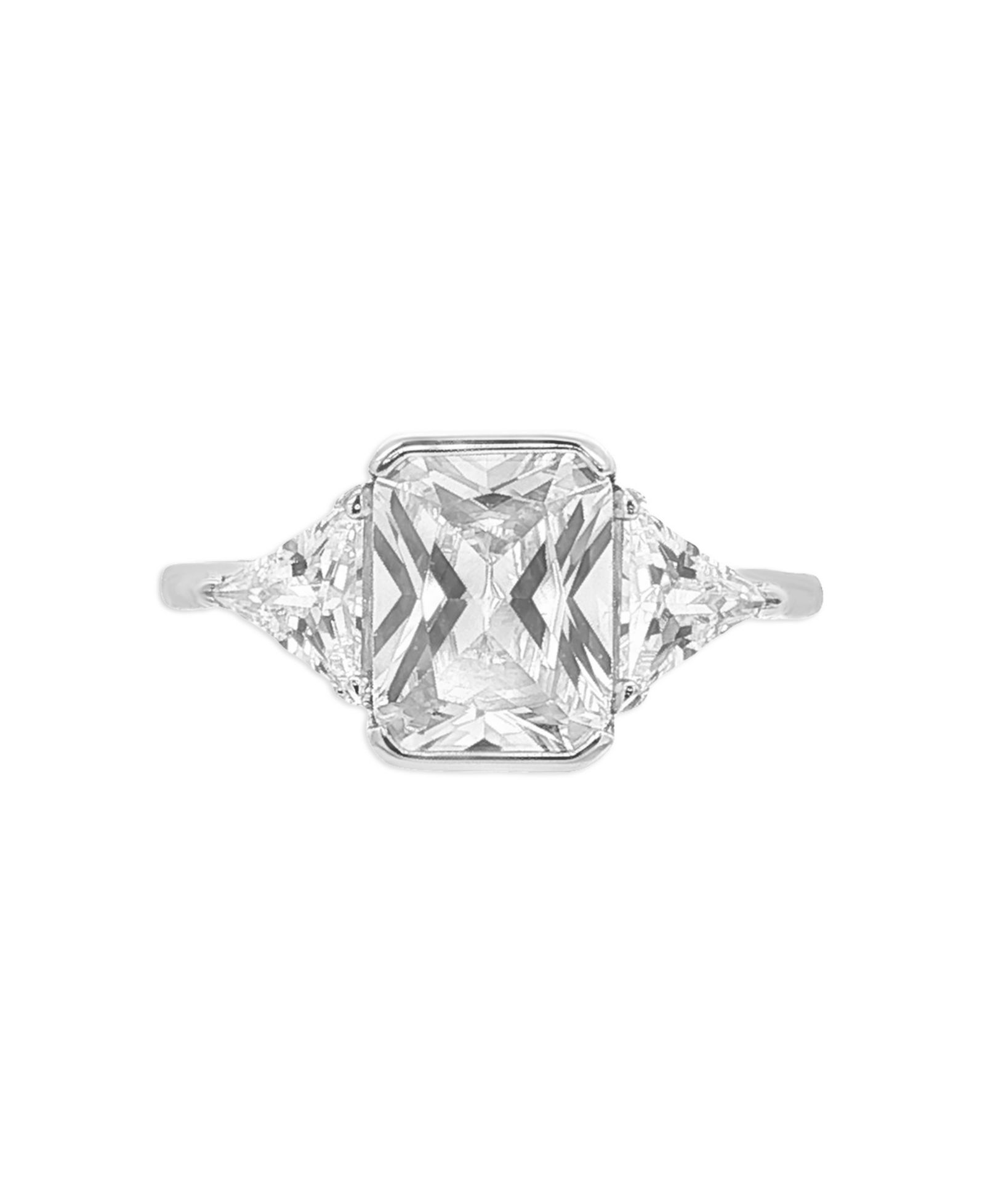 Кольцо Giani Bernini Sterling Silver Baguette Cubic Zirconia