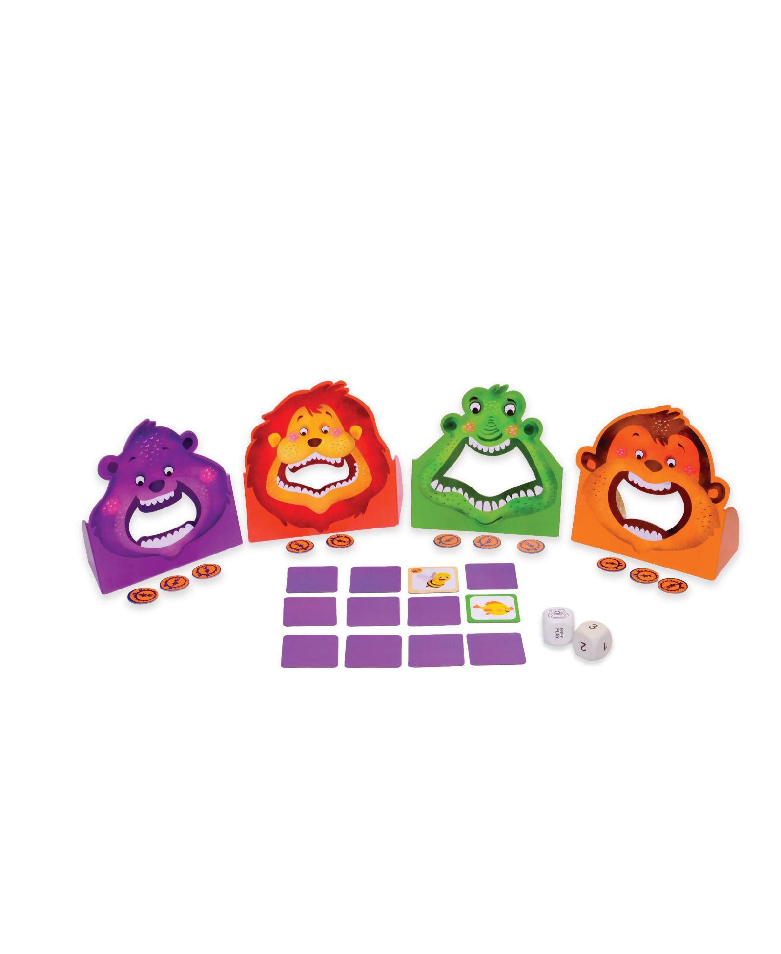 Chalk & Chuckles настольная игра Memory Game Hungrrrry Four