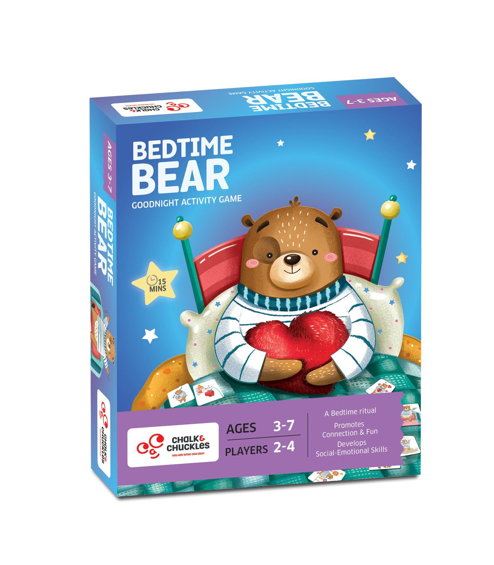 Настольная игра Chalk & Chuckles Bedtime Bear, от 3 лет