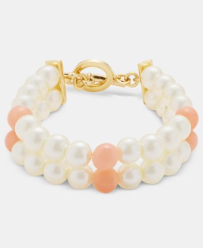 Charter Club Mixed Stone Flex Bracelet, Macy's Exclusive