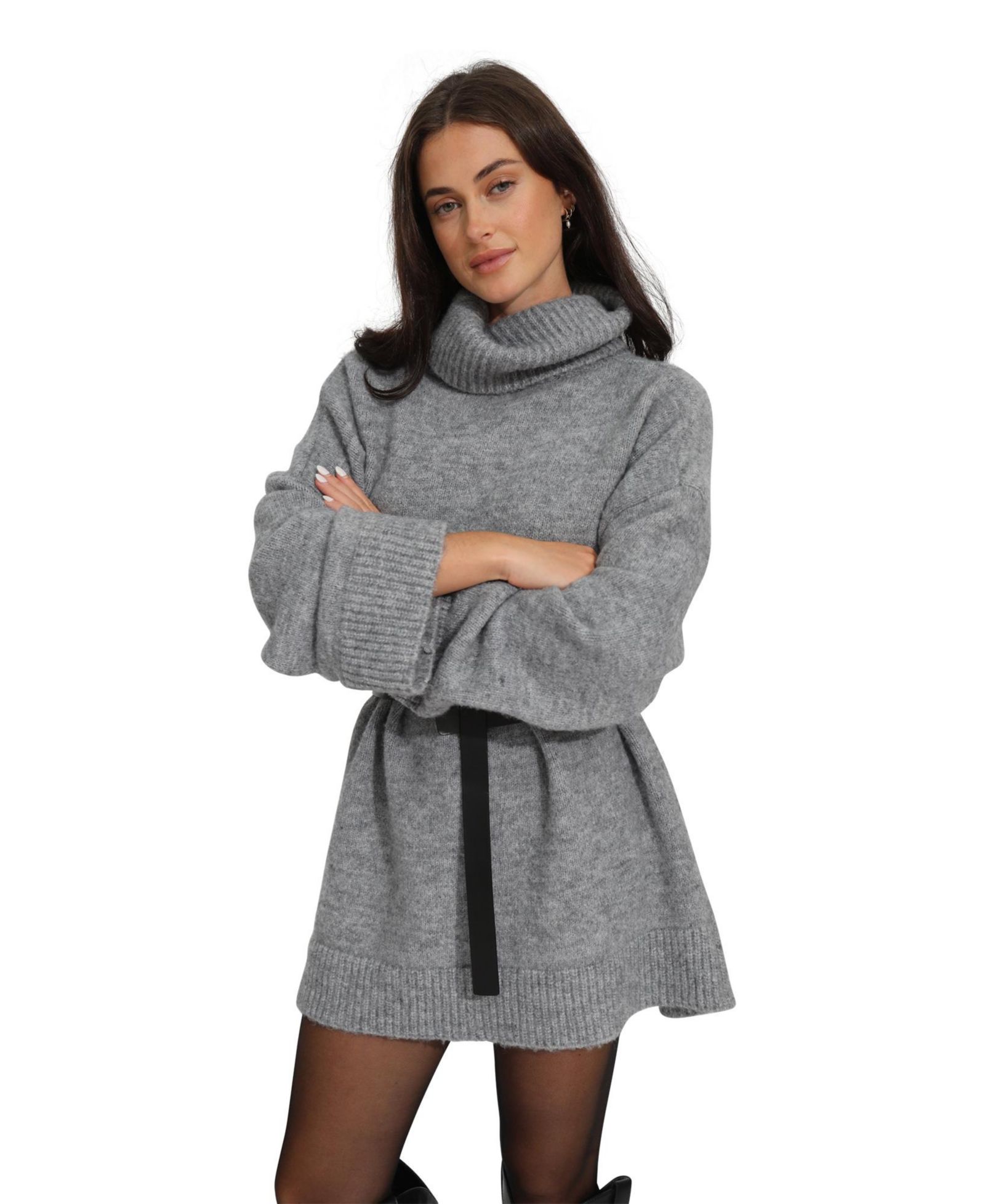 Belle & Bloom Women's Belle and Bloom Cuddle Me Oversized Tunic Sweater