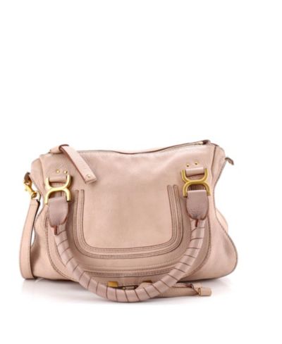 Pre-Owned Chloe Medium Marcie Satchel Leather