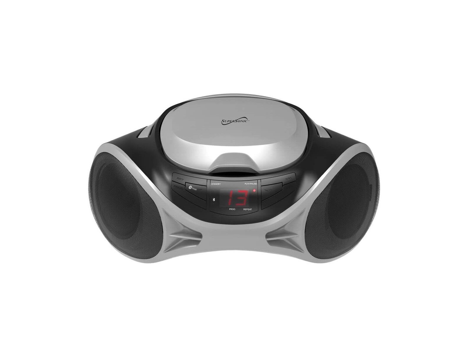 Supersonic Портативный AM/FM радиоприемник и CD-плеер бумбокс с Bluetooth