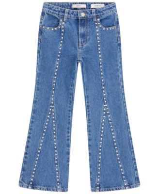 Джинсы GUESS Girls' Wide-Leg Denim