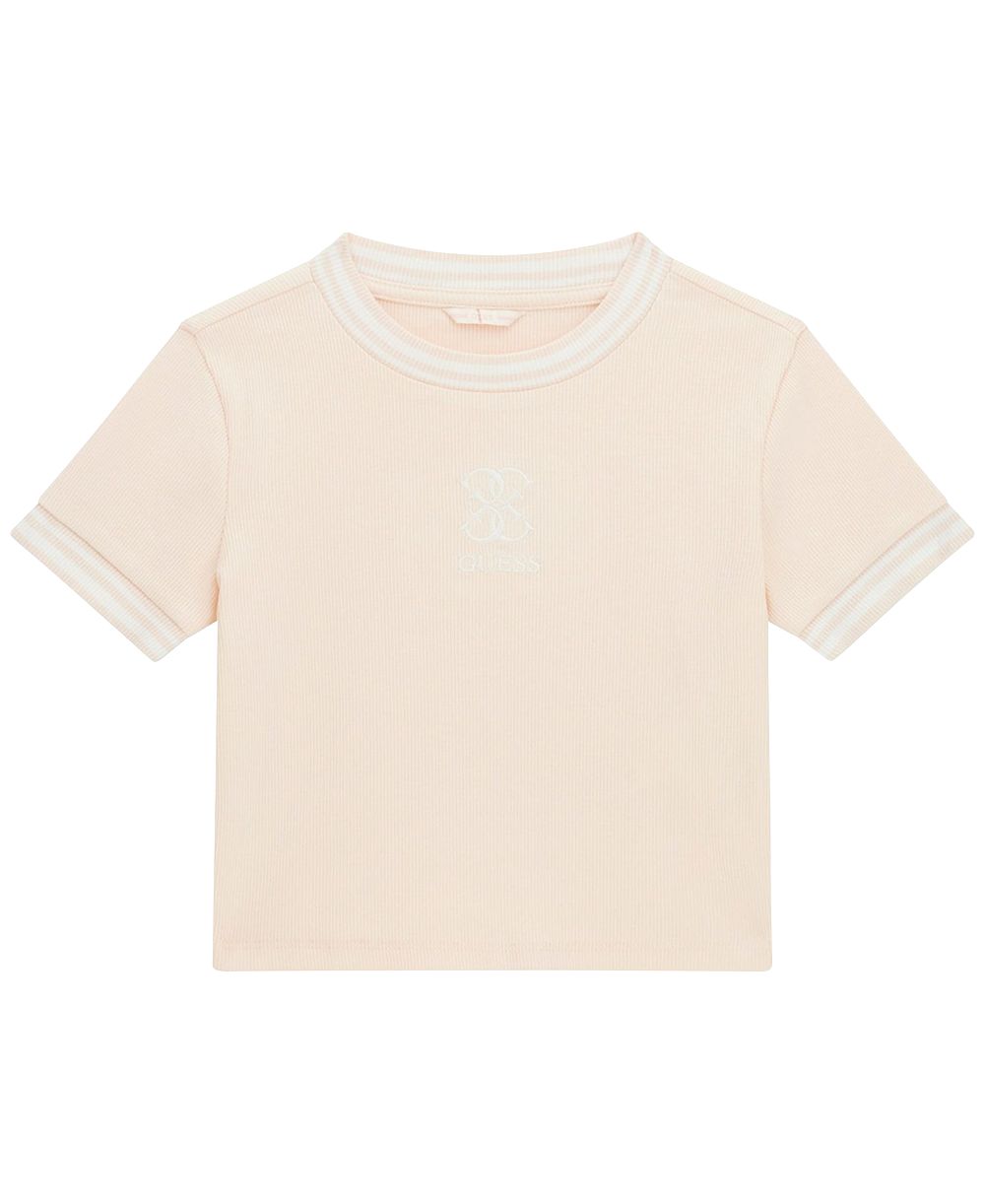 GUESS Girls' 7-16 Slim-Fit Short-Sleeve T-Shirt