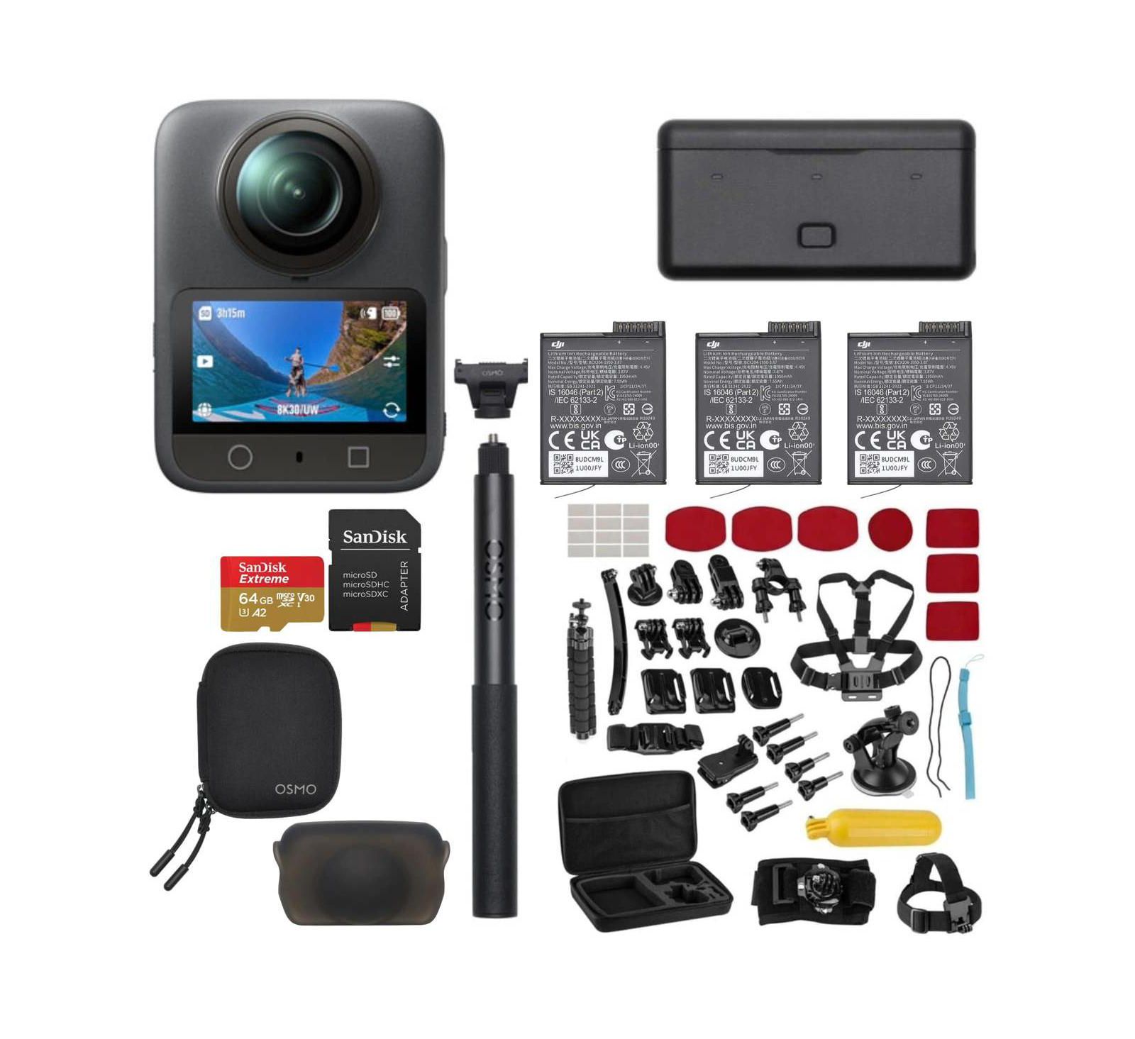 DJI Osmo 360 8K экшн-камера Adventure Combo
