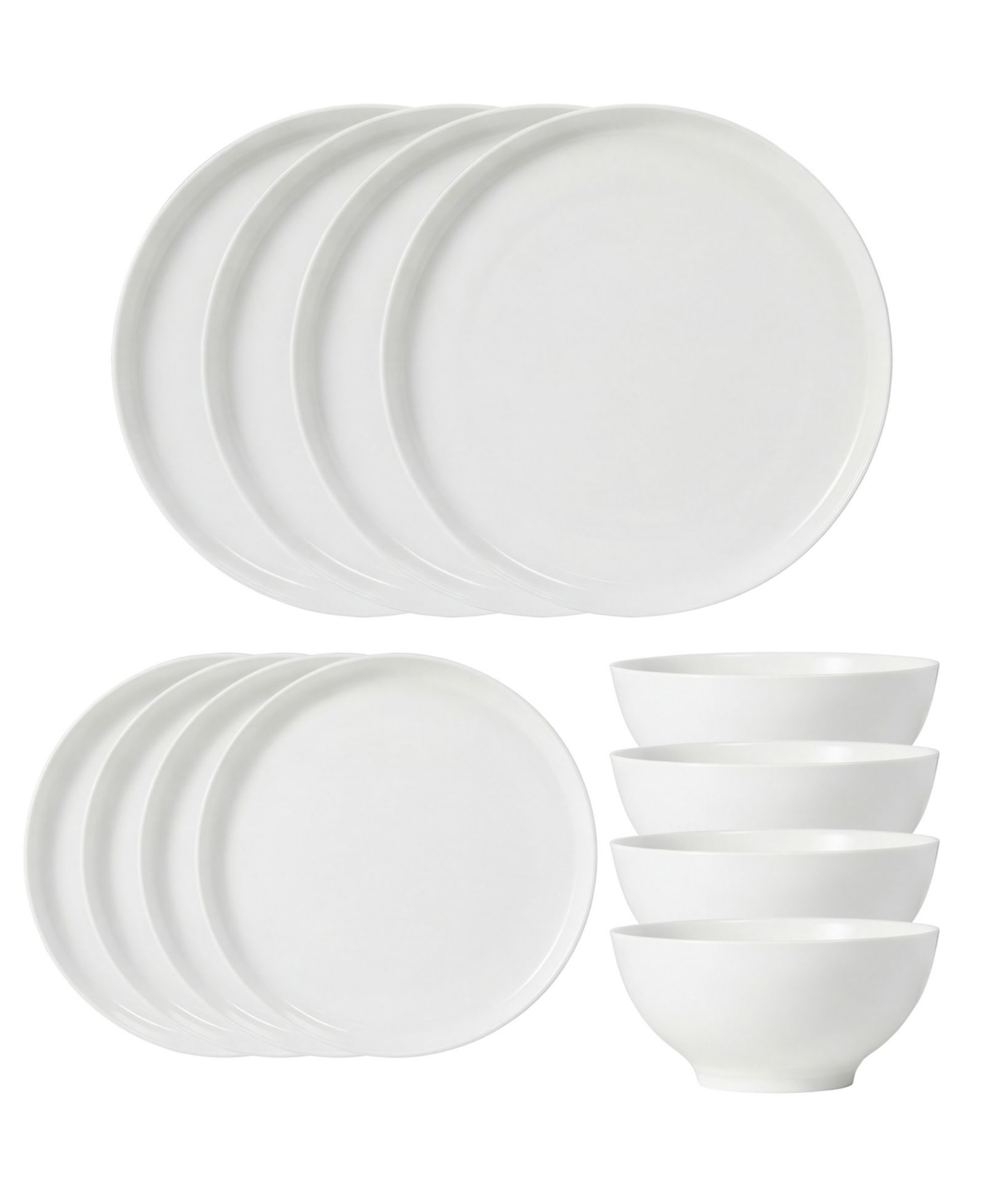 Godinger Brentwood Bone China 12-Pc. Dinnerware Set, Service For 4