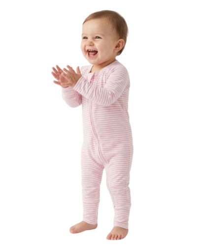 Детский слип Motette Baby Girls Ballet Stripe Bamboo