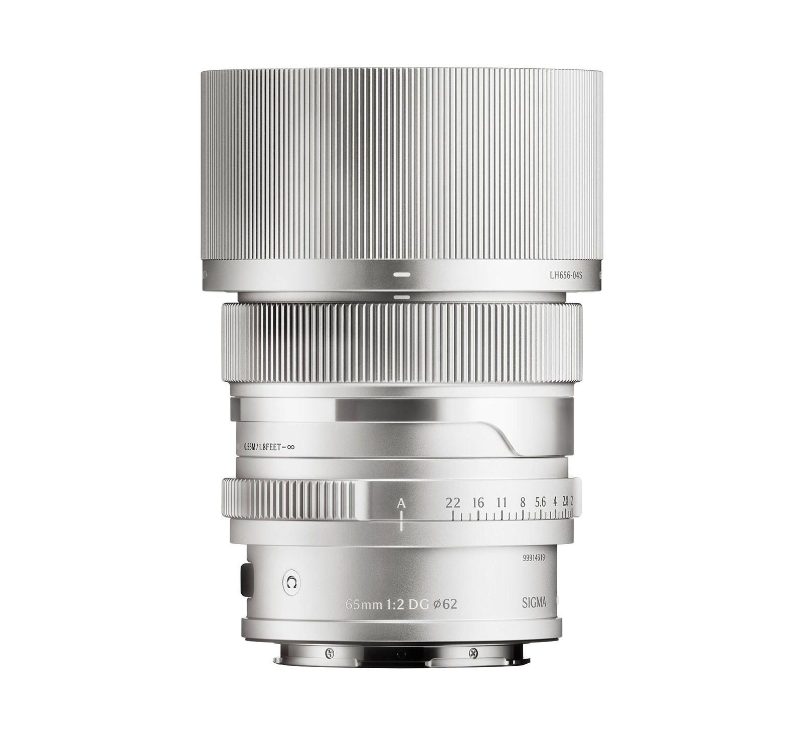 Объектив Sigma 65mm f/2 DG Contemporary для L Mount, серебристый