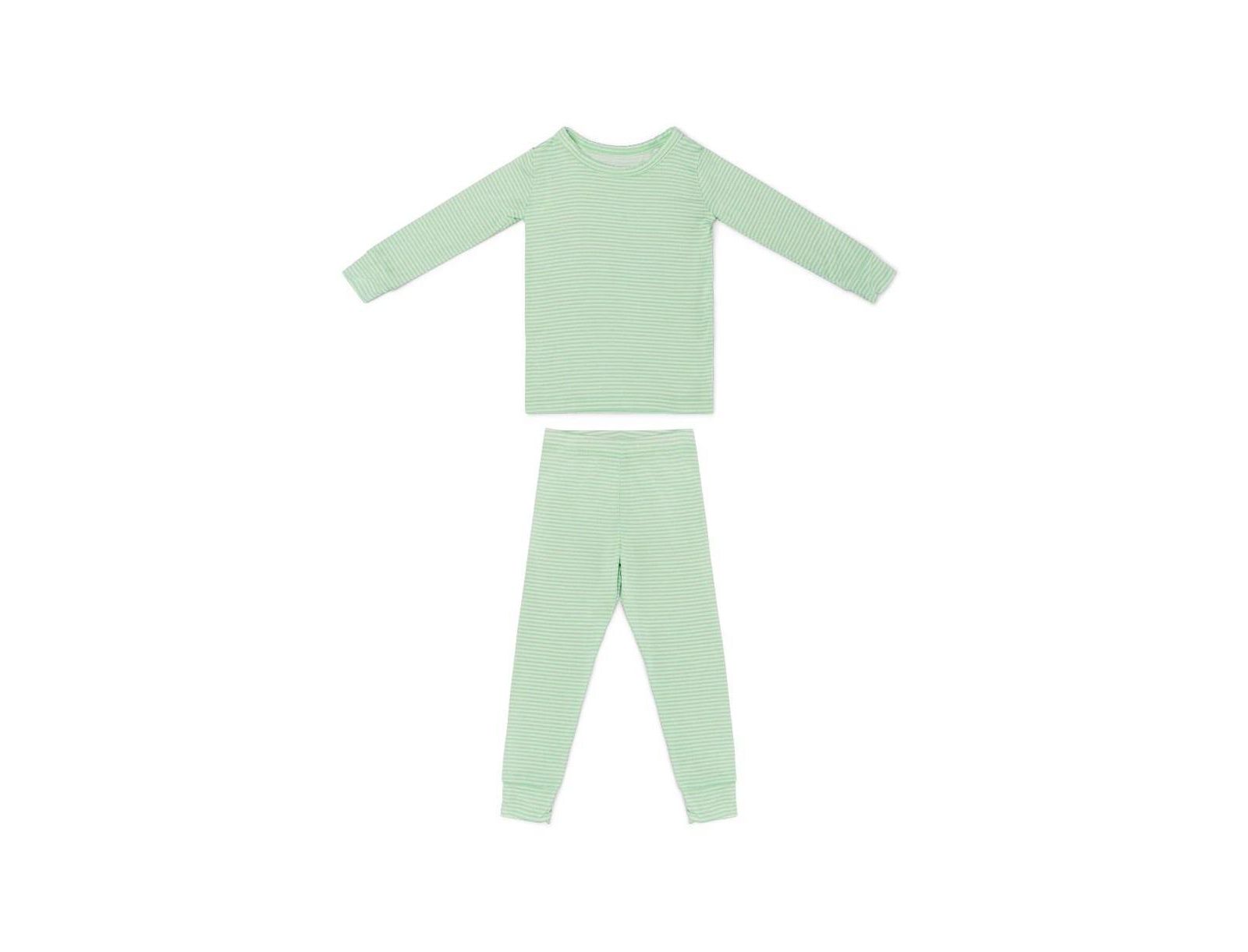 Motette Baby Boys Pear Stripe Pajama Set