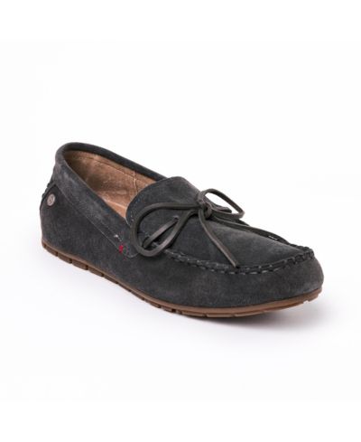 Minnetonka Мужские замшевые лоферы Moc