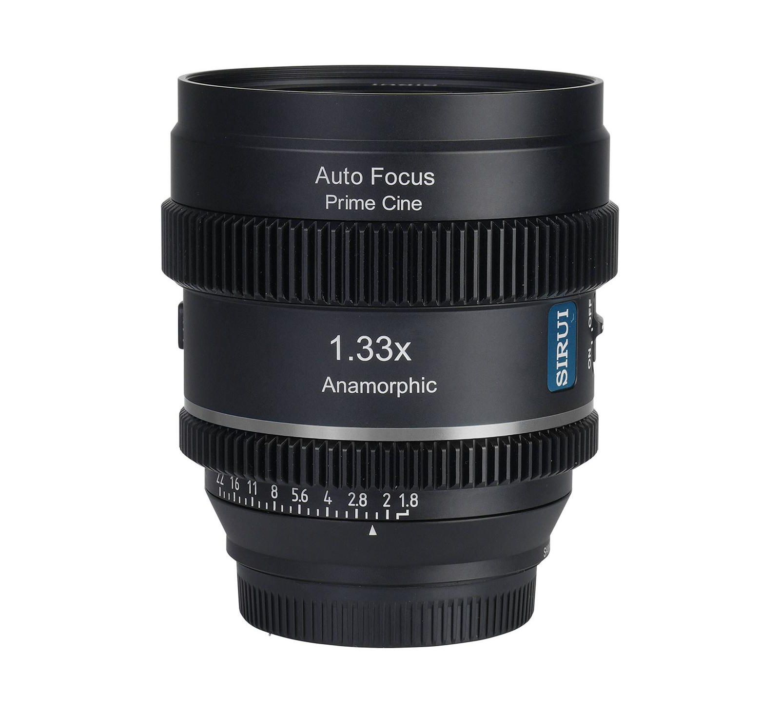 Sirui Анаморфотный объектив T1.8 1.33X S35 AF (X mount, Neutral Flare), 20mm