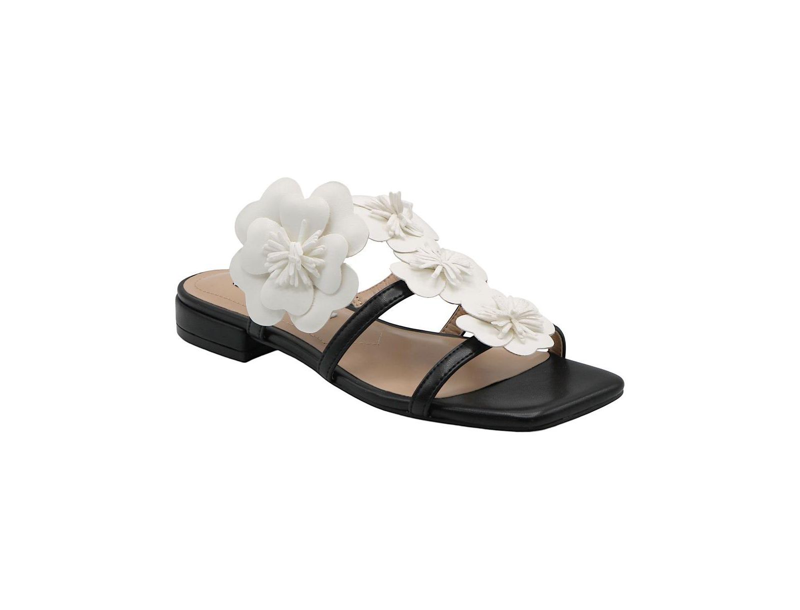 Charles David Women's Caralynn Floral Flat Sandal