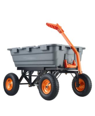 SUGIFT тяжелая садовая тележка, грузоподъемность 1500 lbs, большие колеса