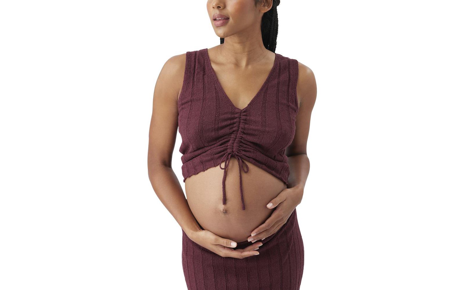 Ripe Maternity Women's Ripe Misha Rib Knit Tank.