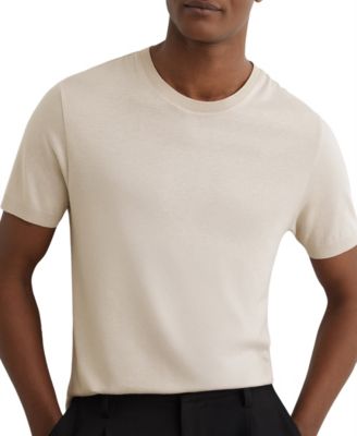 REISS Men's Chad Cotton-Modal Crew-Neck Modern-Fit T-Shirt