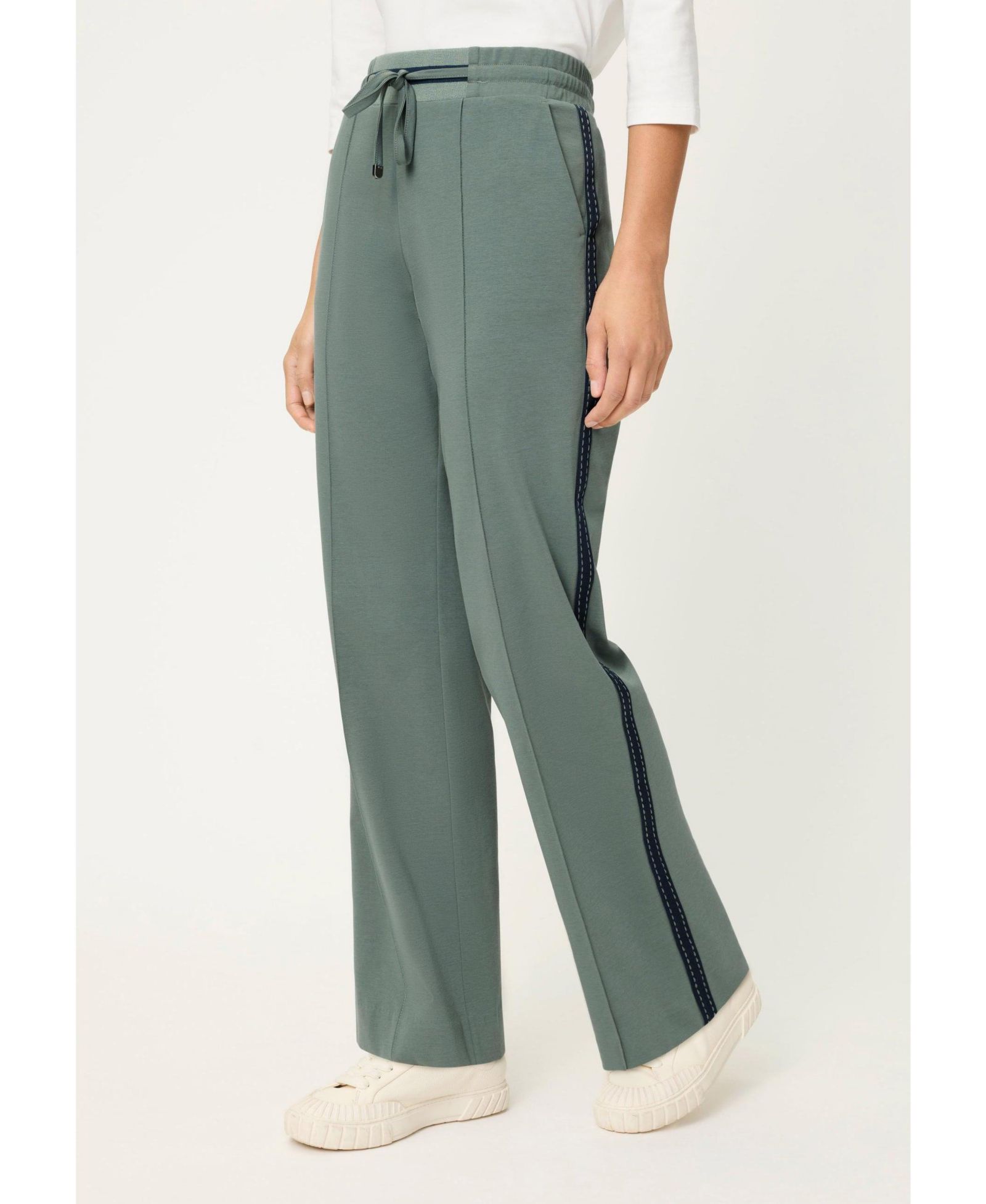 Olsen Women's Anna Fit Pant with Side Stripe