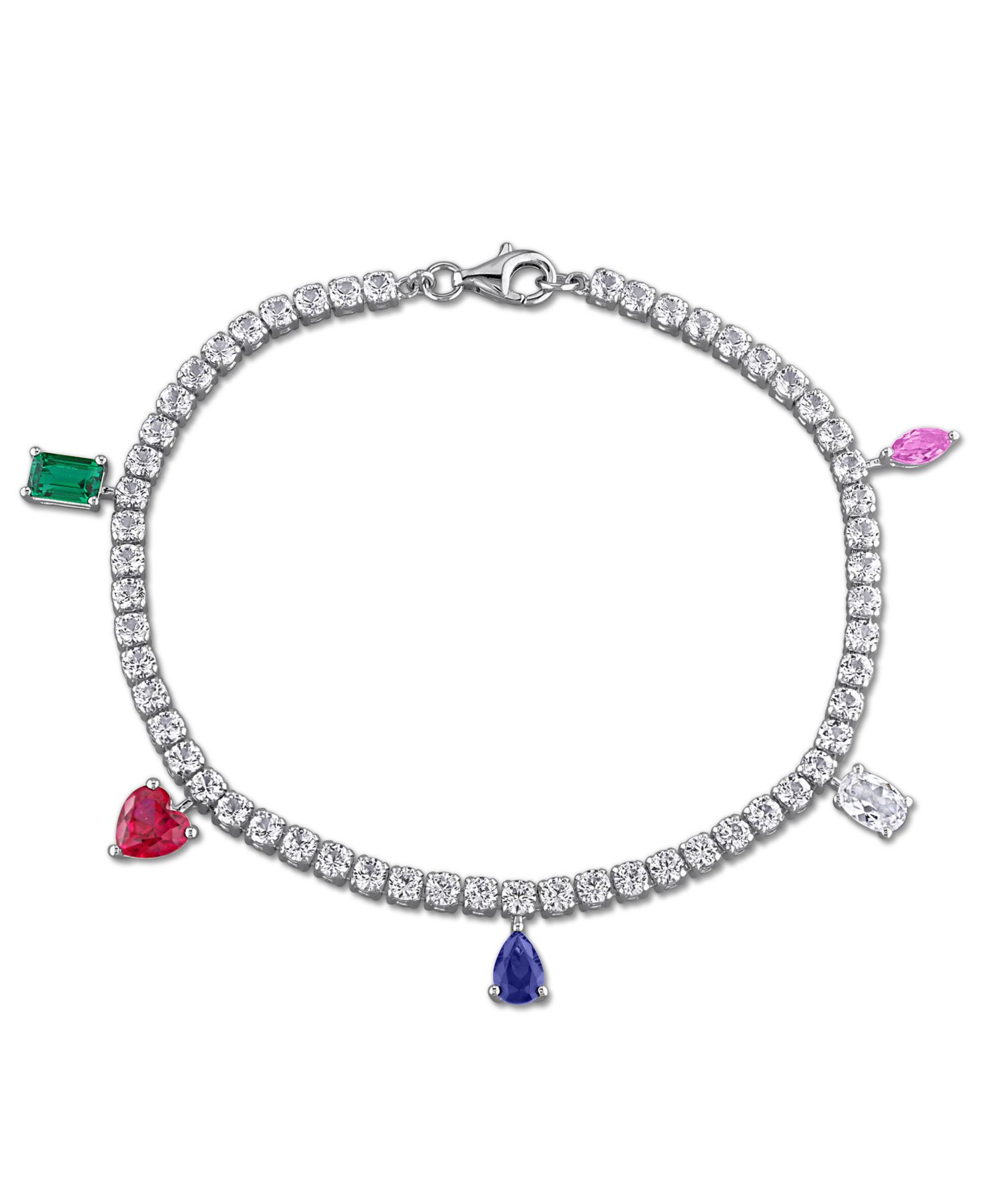 Браслет Macy's Gemstone Sterling Silver