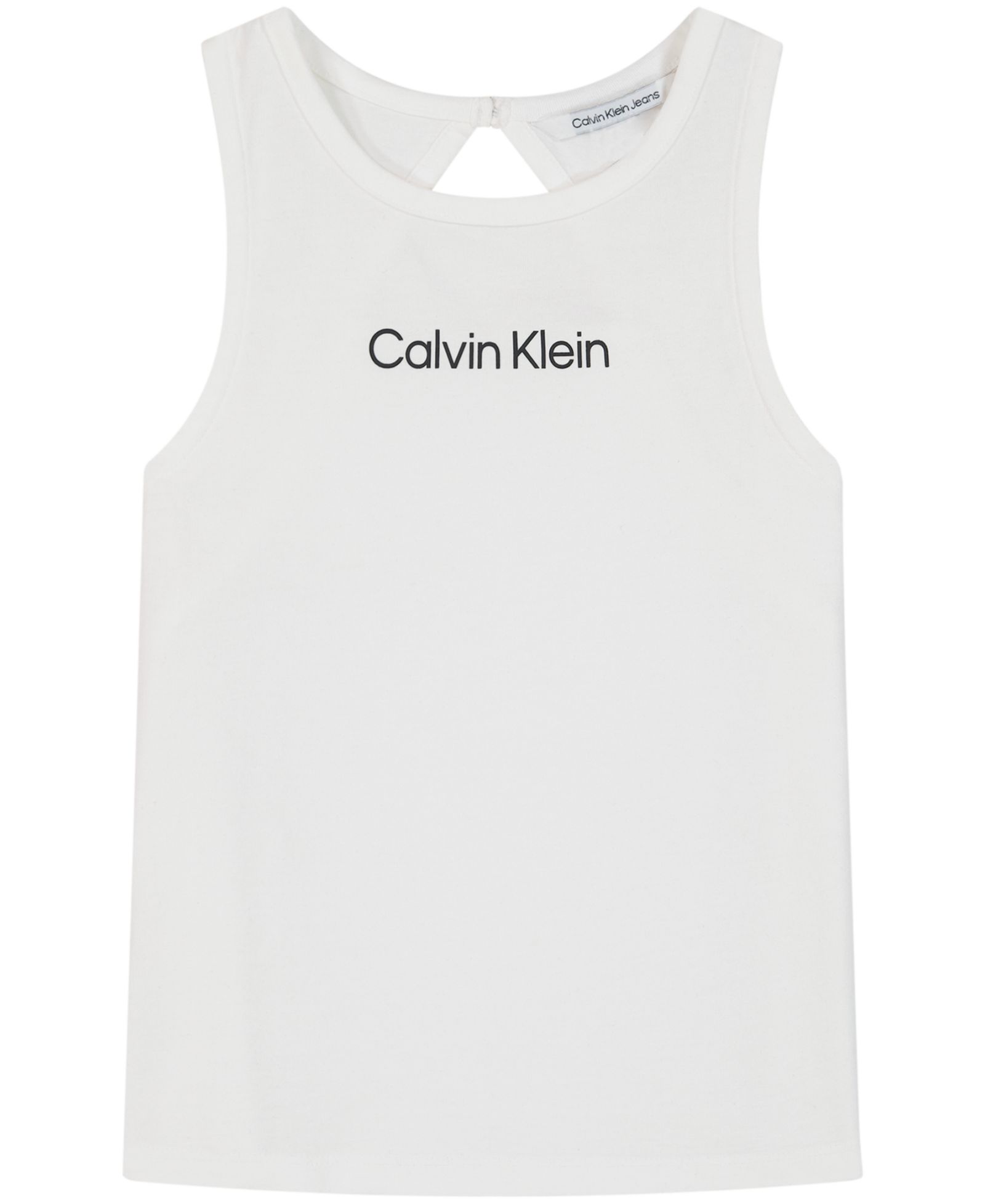 Calvin Klein Girls' 7-16 Sleeveless Scoop Neck Tank Top