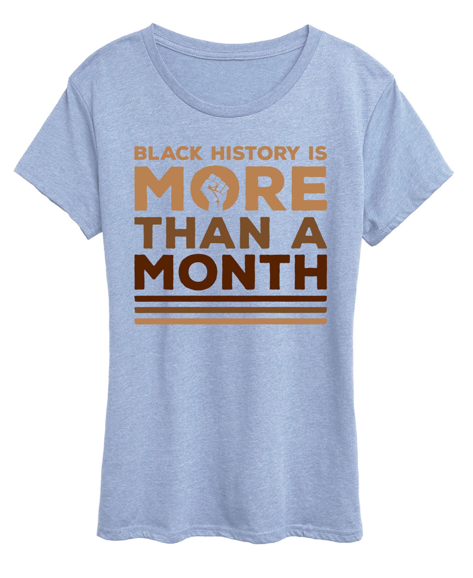 Женская футболка Hybrid Apparel Black History More Than Month Short-Sleeve Graphic