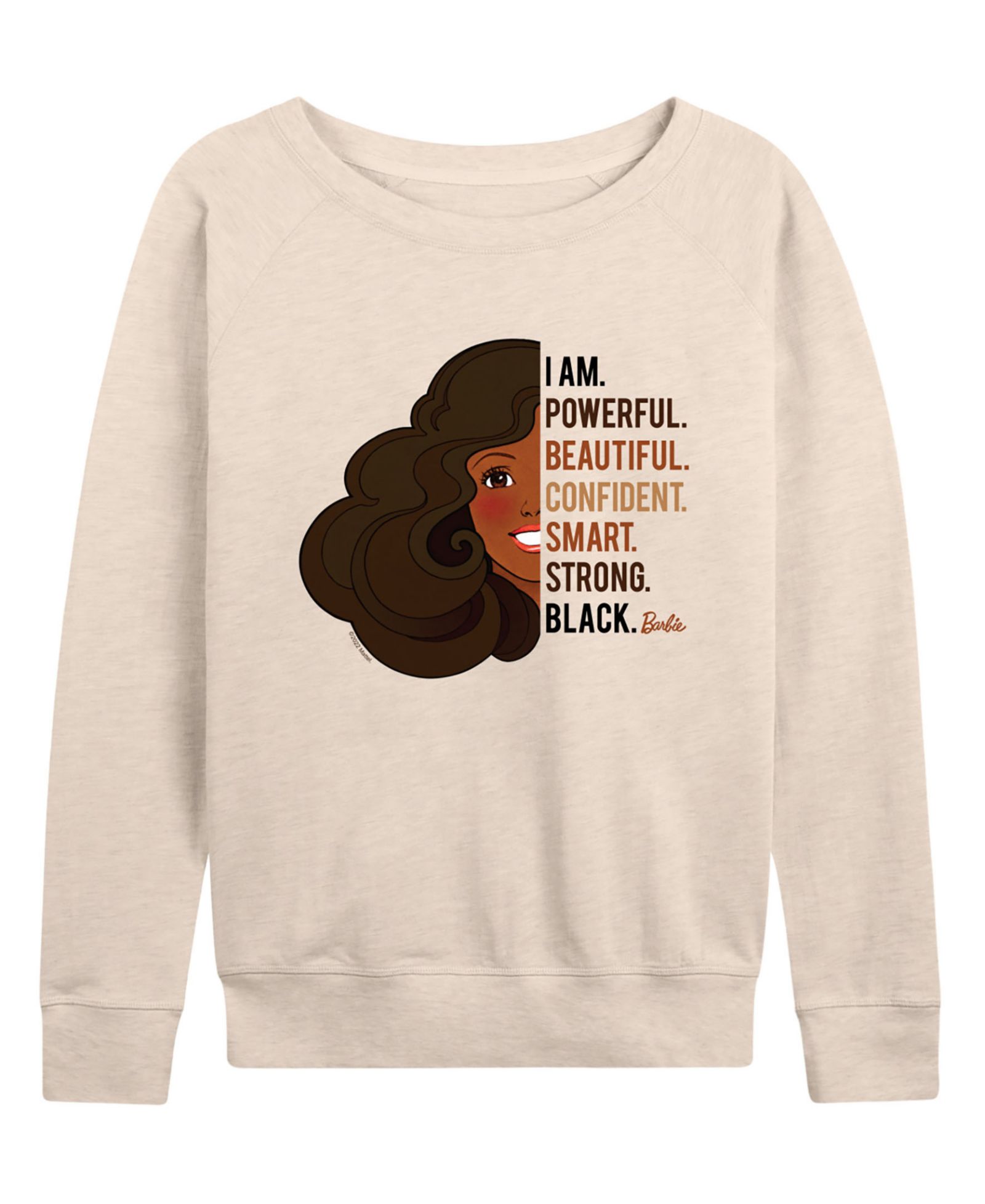 Hybrid Apparel футболка Women's Barbie Black French Terry Long-Sleeve