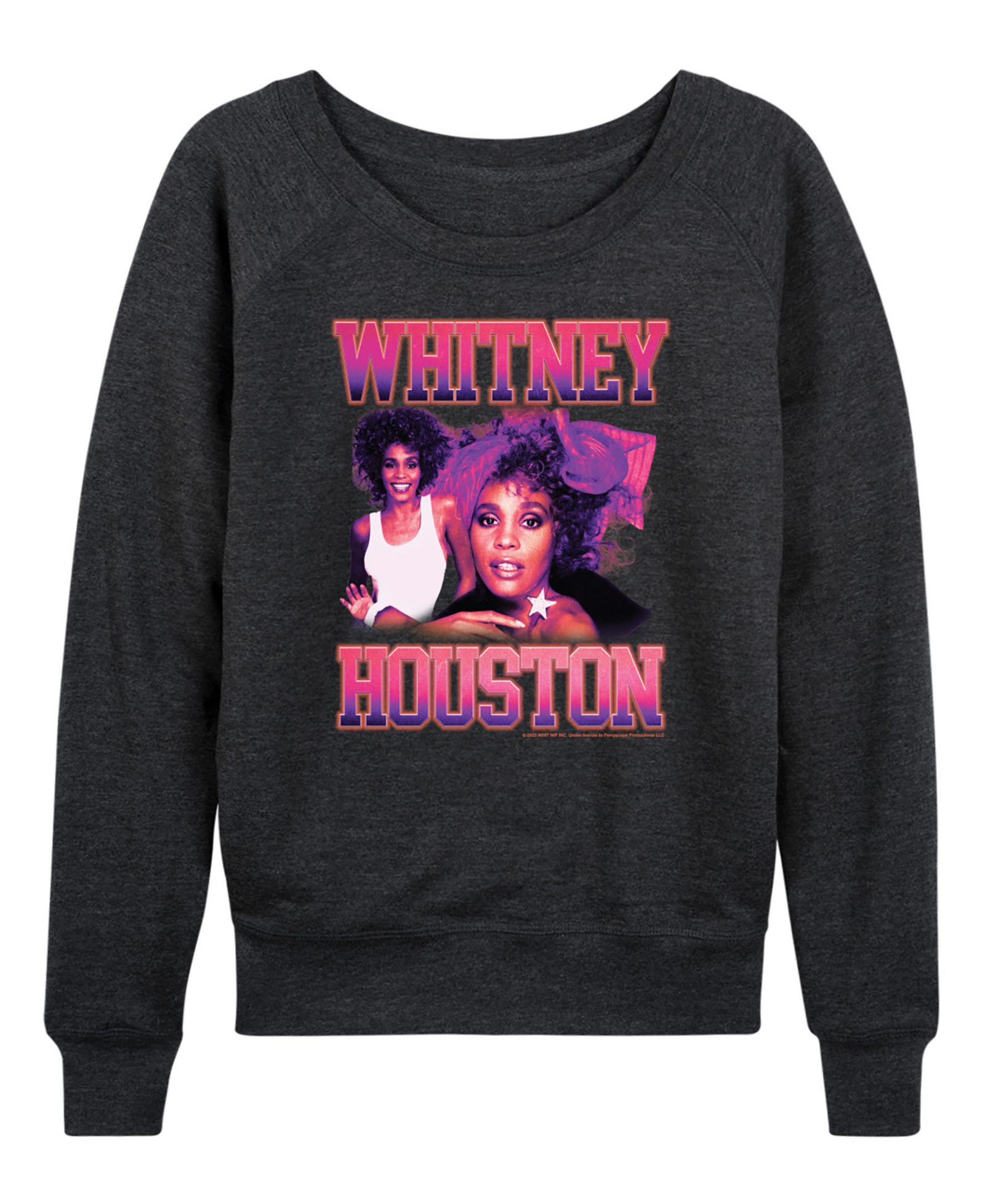 Hybrid Apparel женская винтажная футболка Whitney Houston French Terry