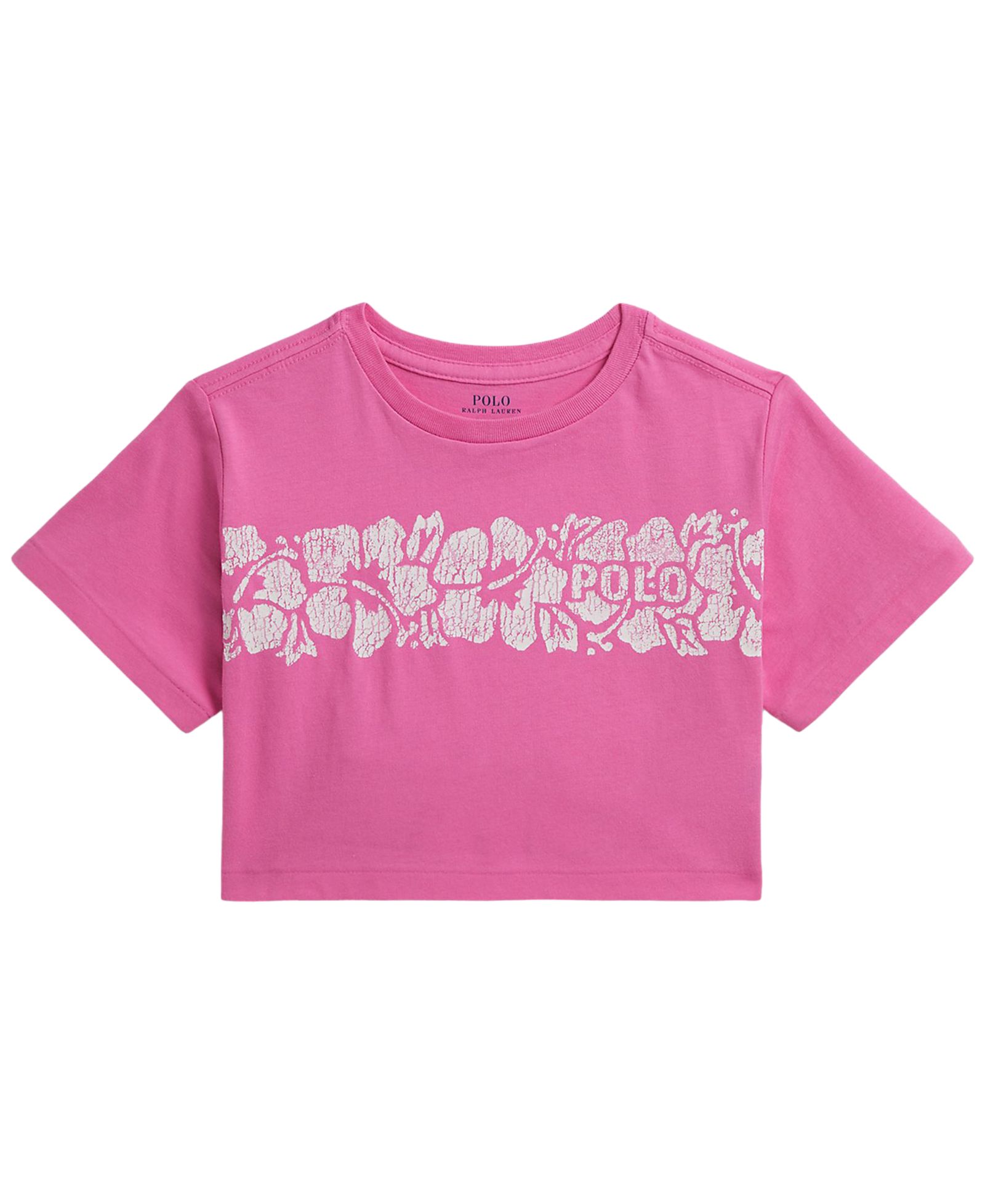 Polo Ralph Lauren Детская футболка из хлопка с цветочным принтом