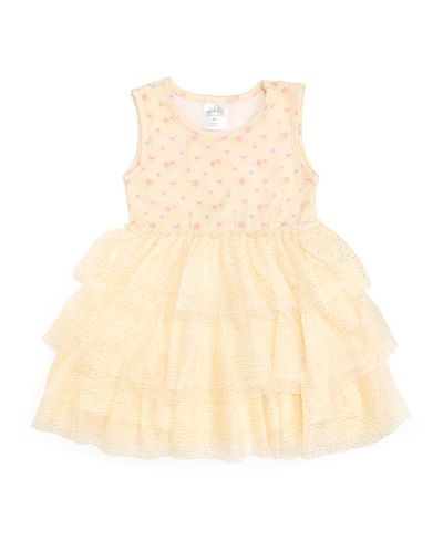 Sweet Wink Детское платье Tutu Lemon Floral с топом для девочек