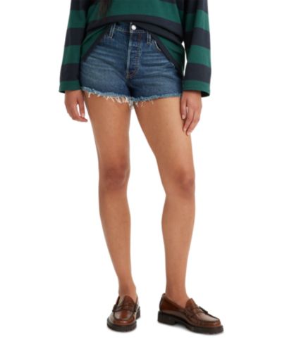 Levi's® Women's 501 Button Fly Cotton High-Rise Denim Shorts