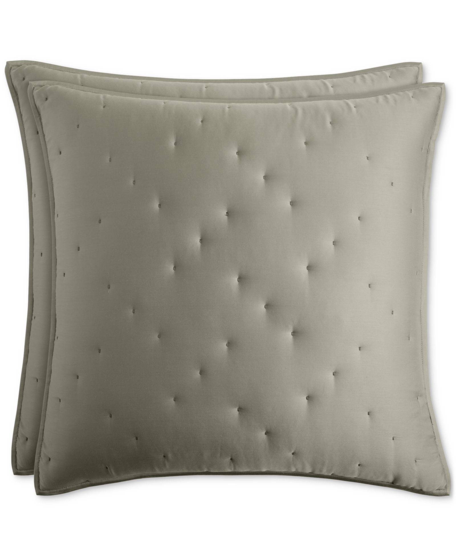 Набор наволочек Hotel Collection Lyocell Ink Quilted 2-Pc. Sham Set, Euro