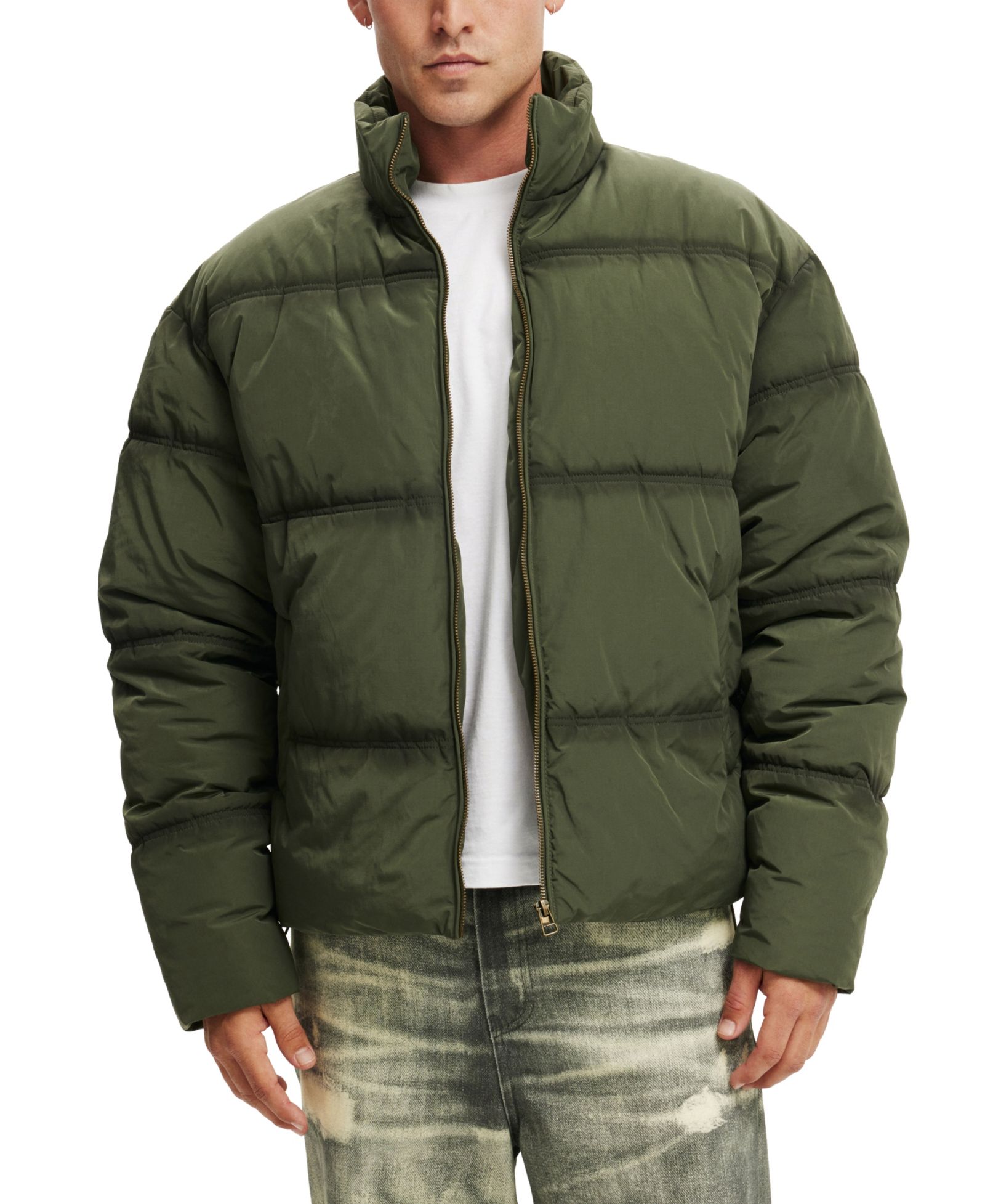 COTTON ON Men's Regular-Fit Puffer Jacket