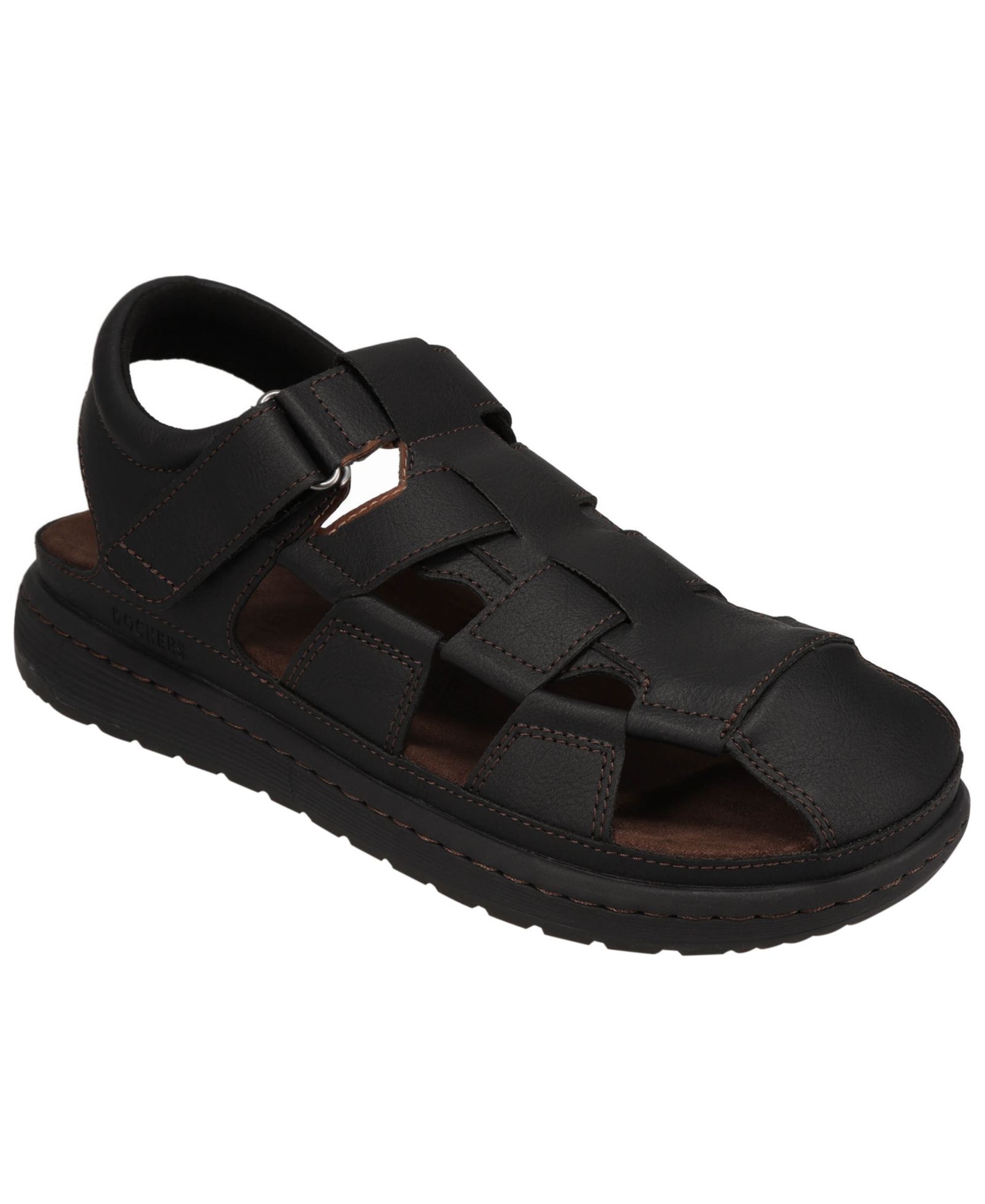 Dockers Men's Sarasota Tumbled Open-Toe Sandals