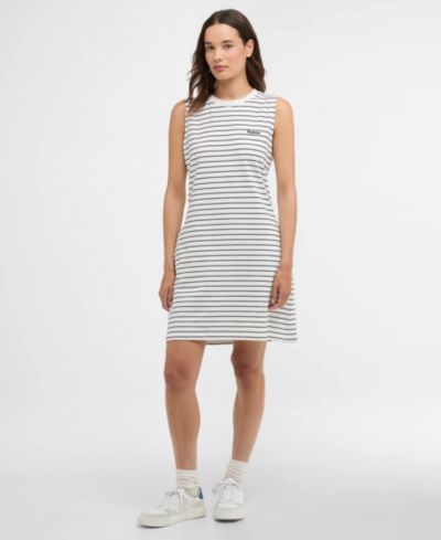 Barbour Women's Hartland Striped Sleeveless Mini Dress