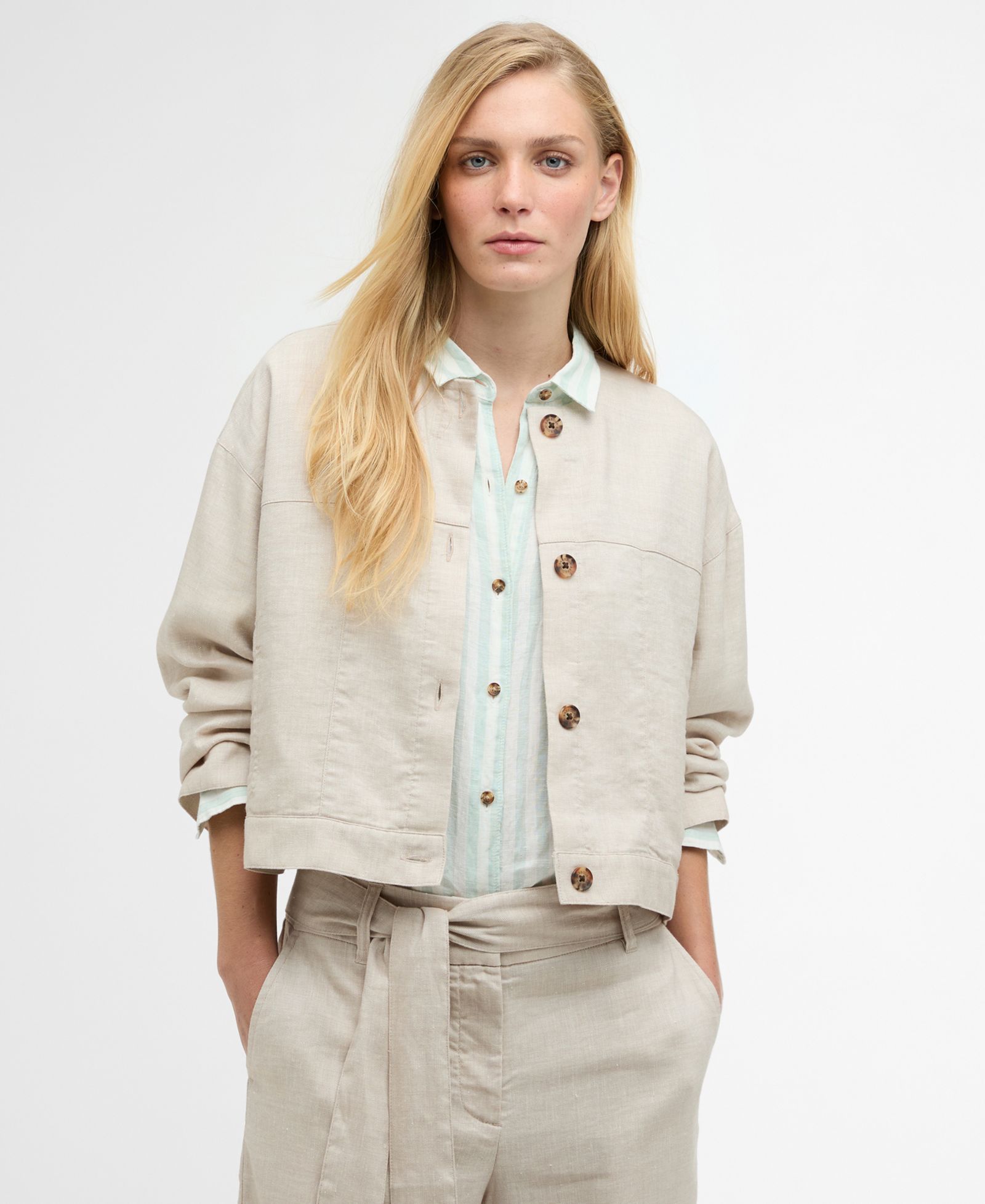 Barbour Women's Gabby Long-Sleeve Overshirt