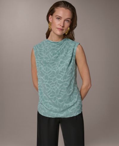 Женская блузка Donna Karan New York Gathered Shoulder