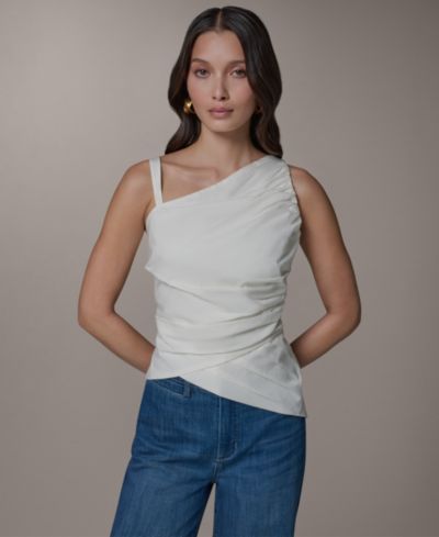 Женская блузка Donna Karan Weekend с асимметричным вырезом